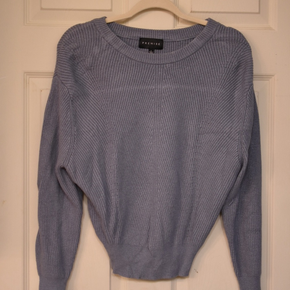 Periwinkle crew neck sweater